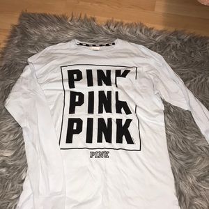 Victoria secret pink long sleeve tee